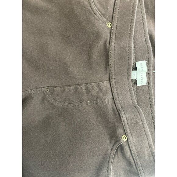 Susan Graver Women Brown Weekend Stretch Ankle Leggings Size SP - Picture 4 of 7